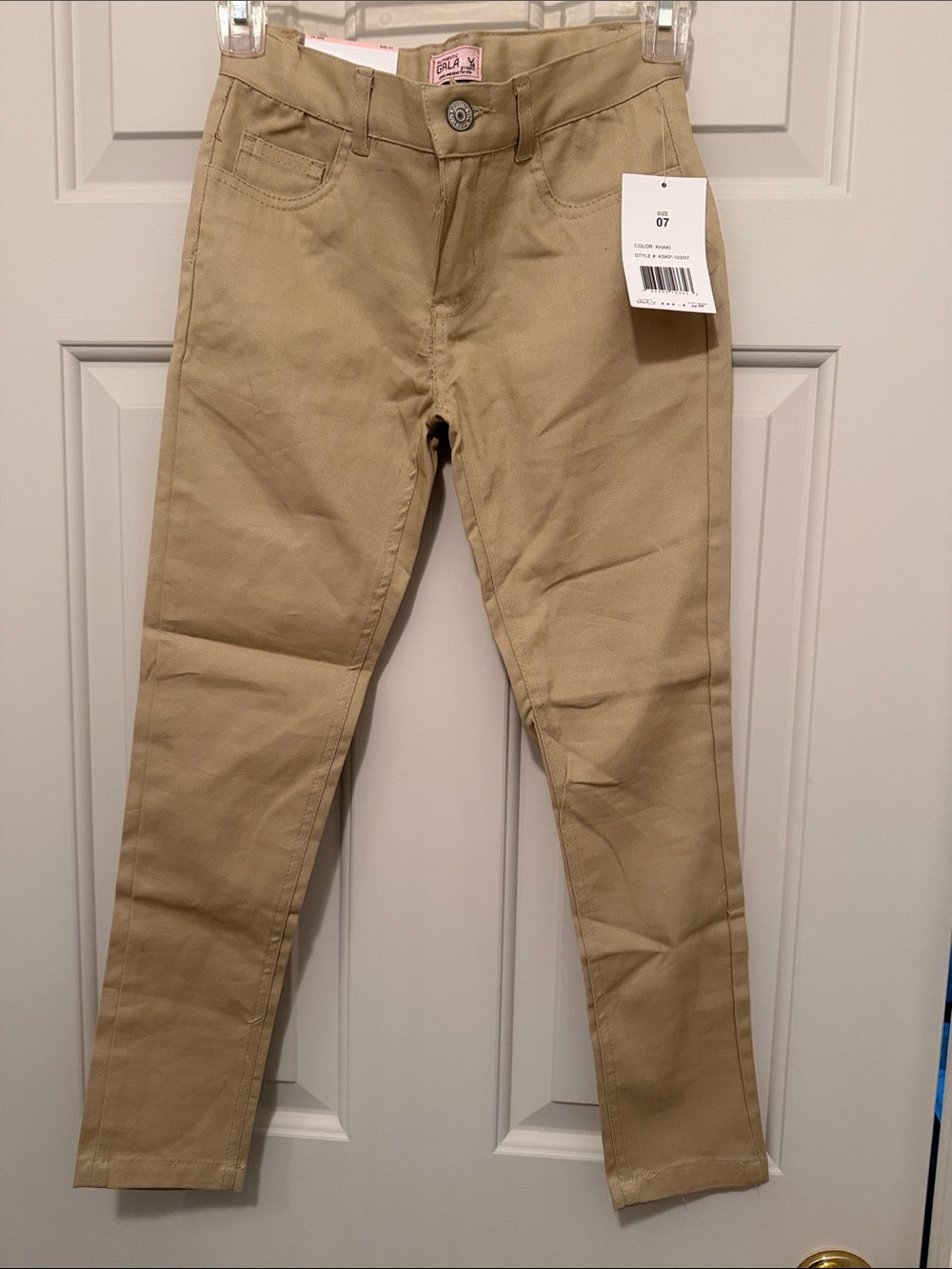 Girls Galaxy Slim Khakis